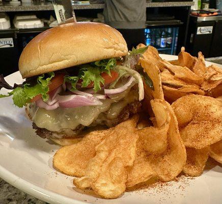 Say "yes" to the mayo and the ketchup (or BBQ sauce), and you'll have yourself a damn fine burger!!