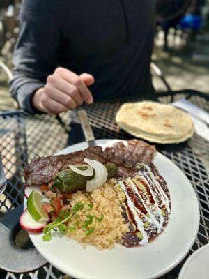 Carne Asada Plato