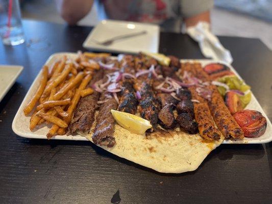 Family Kabab Plate