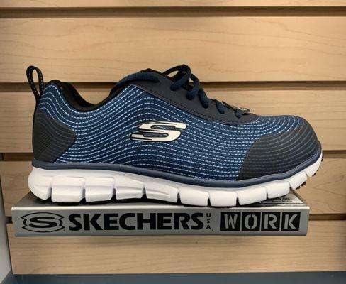 Ladies Skecher Lightweight Safety Toe Shoe