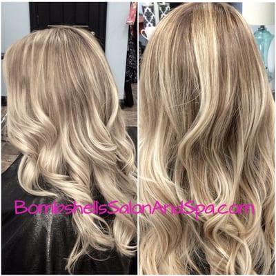 Balayage highlights