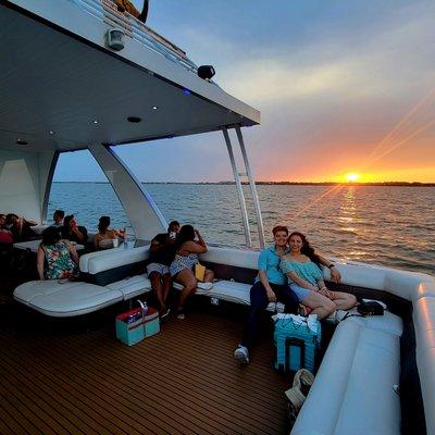 Sunset Cruise by DFW Boat Ride on Lake Ray Hubbard