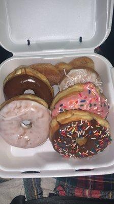 A variety of donuts