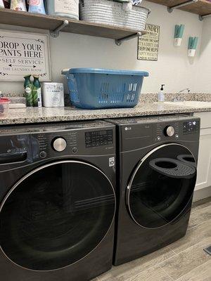 My new and beautiful LG washer and dryer!