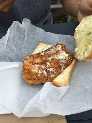 Catfish Sandwich - Amazing flavors and worth a try