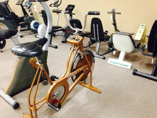 Antique stationary bike for sale.