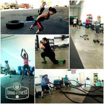 Just some of the fun we had this week at Grind Fitness AZ.