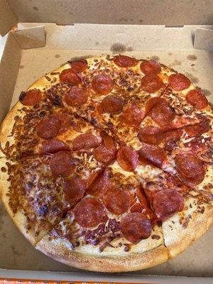 Pizza from little Caesar's.