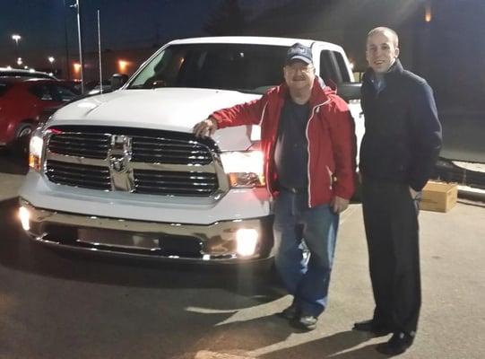 THANK YOU Rusty and Diane Carnahan from Ft. Branch Indiana on the purchase of your NEW 2014 Ram 1500!...