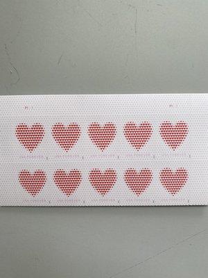 Valentine's stamps ($11 for a book)