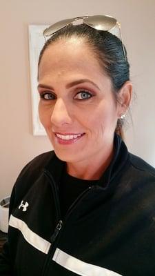 Makeup and brows by Rebecca Ryan