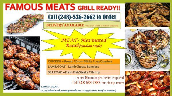 We Marinate Meat for Grill !!! ( Indian Style)