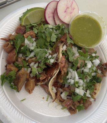 Tacos de tripa