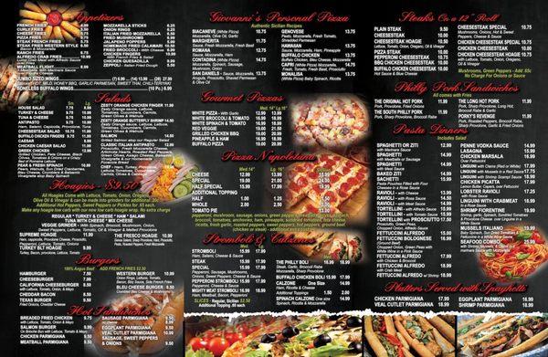 New menu