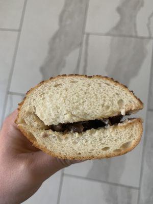 My sandwich was basically all bread