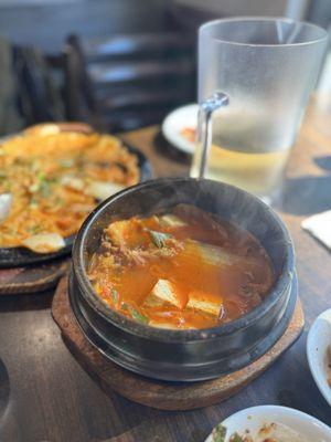 Beef Kimchi Tofu Soup