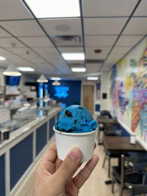 Louie Blue ice cream