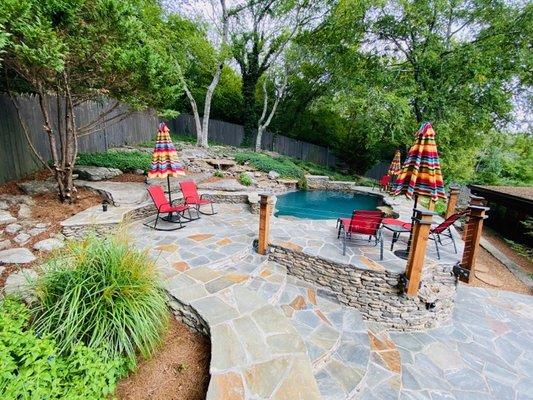 pool patio options brentwood and franklin area