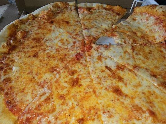 Large cheese pizza