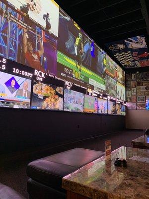 Wall of tvs