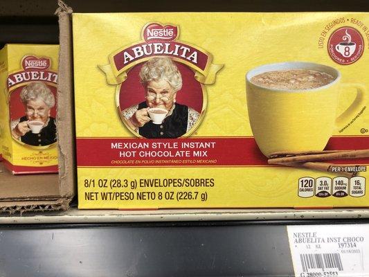 Every time I see Abuelita I think of Mrs. Doubtfire