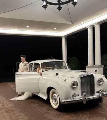 Our 1956 Bentley providing chauffeured services in Ocean City NJ