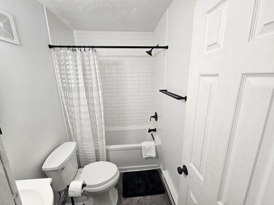 Bathroom skim coating and repaint