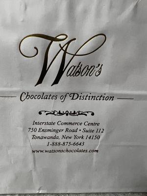 Watson's Chocolates