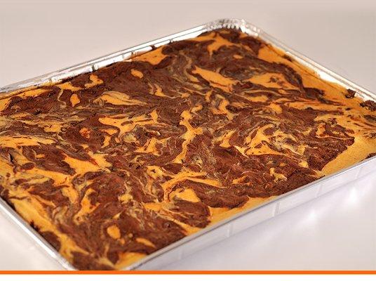 Pumpkin Cheesecake Brownies