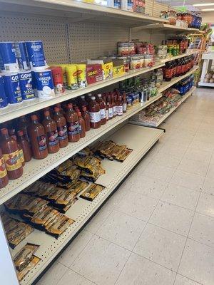 Grocery aisle