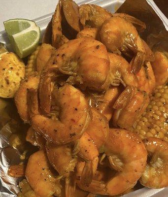 Shrimp plate $25