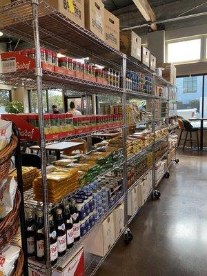 Grocery section (new addition)