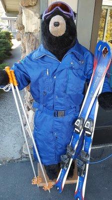 Tubs the Ski Bear