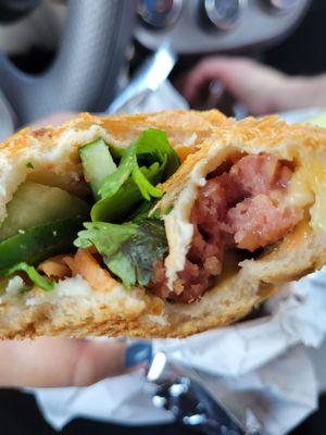 #14 Vietnamese sausage banh mi