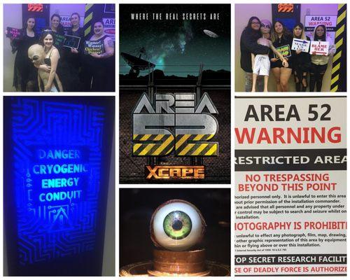 Area 52 Escape Room @ Xcape Room Warehouse