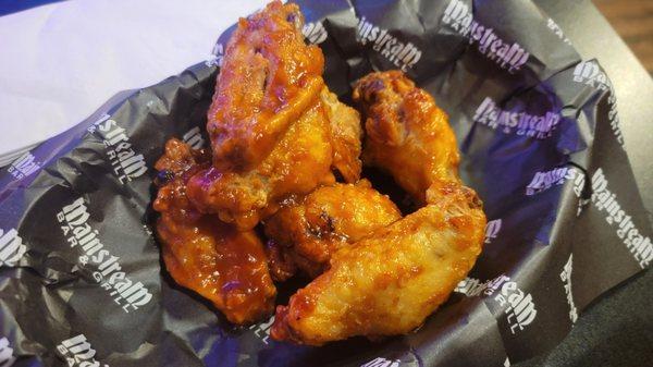 Smokey BBQ wings