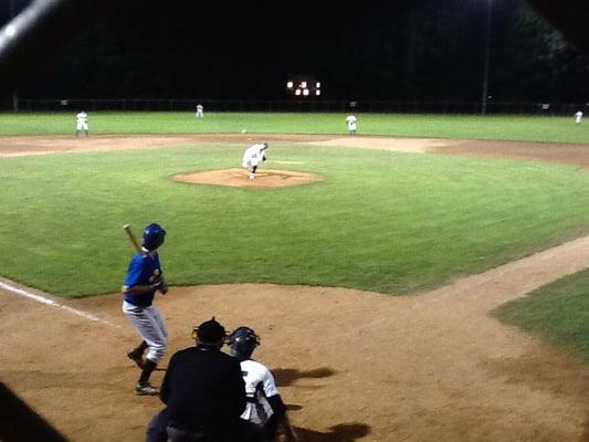 Walker Stadium night games under lights