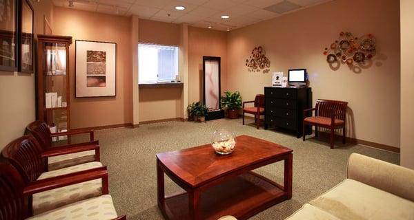 Waiting room for Latour Skin Care in Franklin