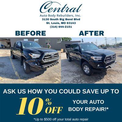 Toyota Tacoma Auto Body Repair