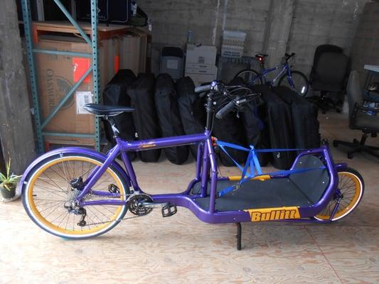 Brand New Cargo Bike, up to 200 lbs, very green, ask for it by name