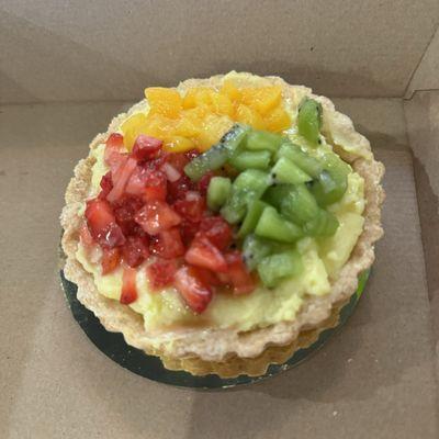 Delicious fruit tart