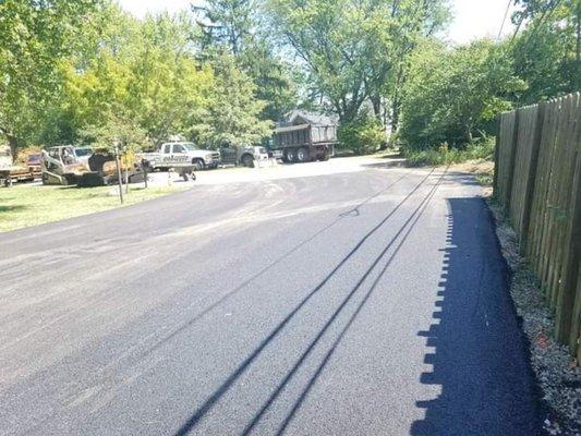 New Asphalt Driveway