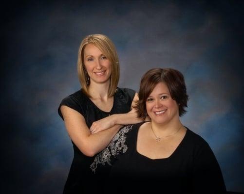 Dr. Julie Restad and Dr. Michelle Arietta - your family chiropractors!