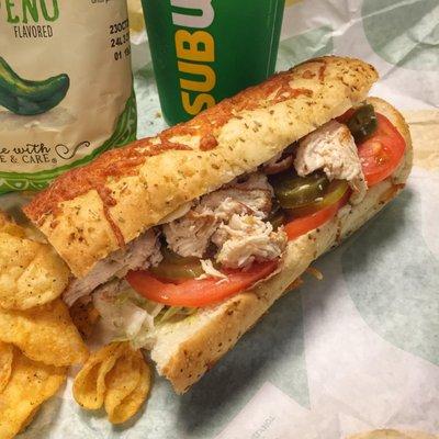 Rotisserie Style Chicken Sub