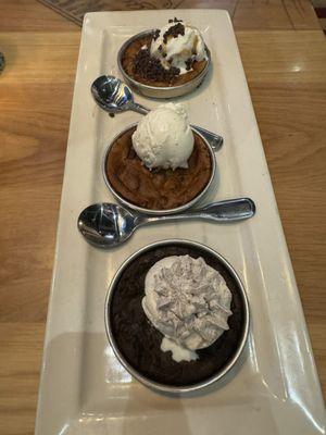 Pizookie Trio