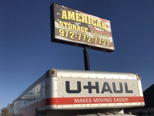 One stop shopping for storage and Uhaul.