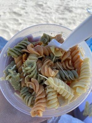 Italian artichoke pasta salad! It's really good!