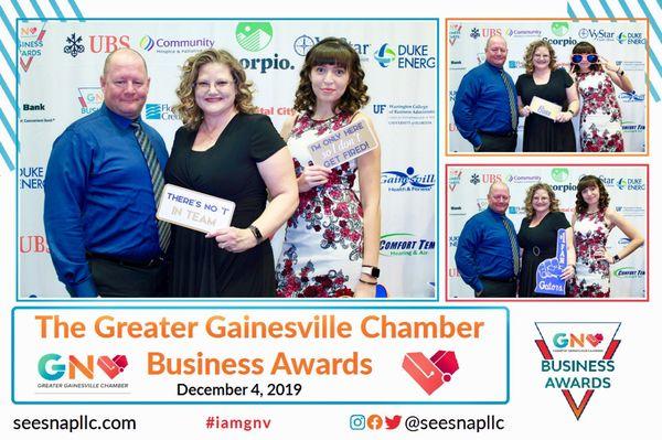 Another successful year as members of the Greater Gainesville Chamber!