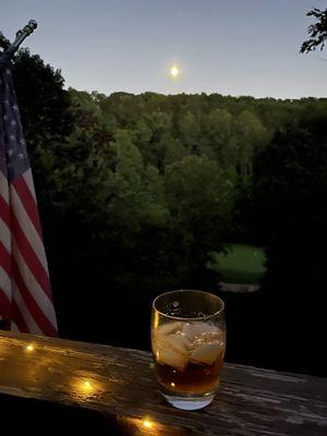 Golf course from the back deck