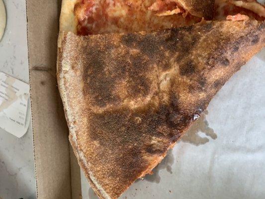 Bitter abs burned crust